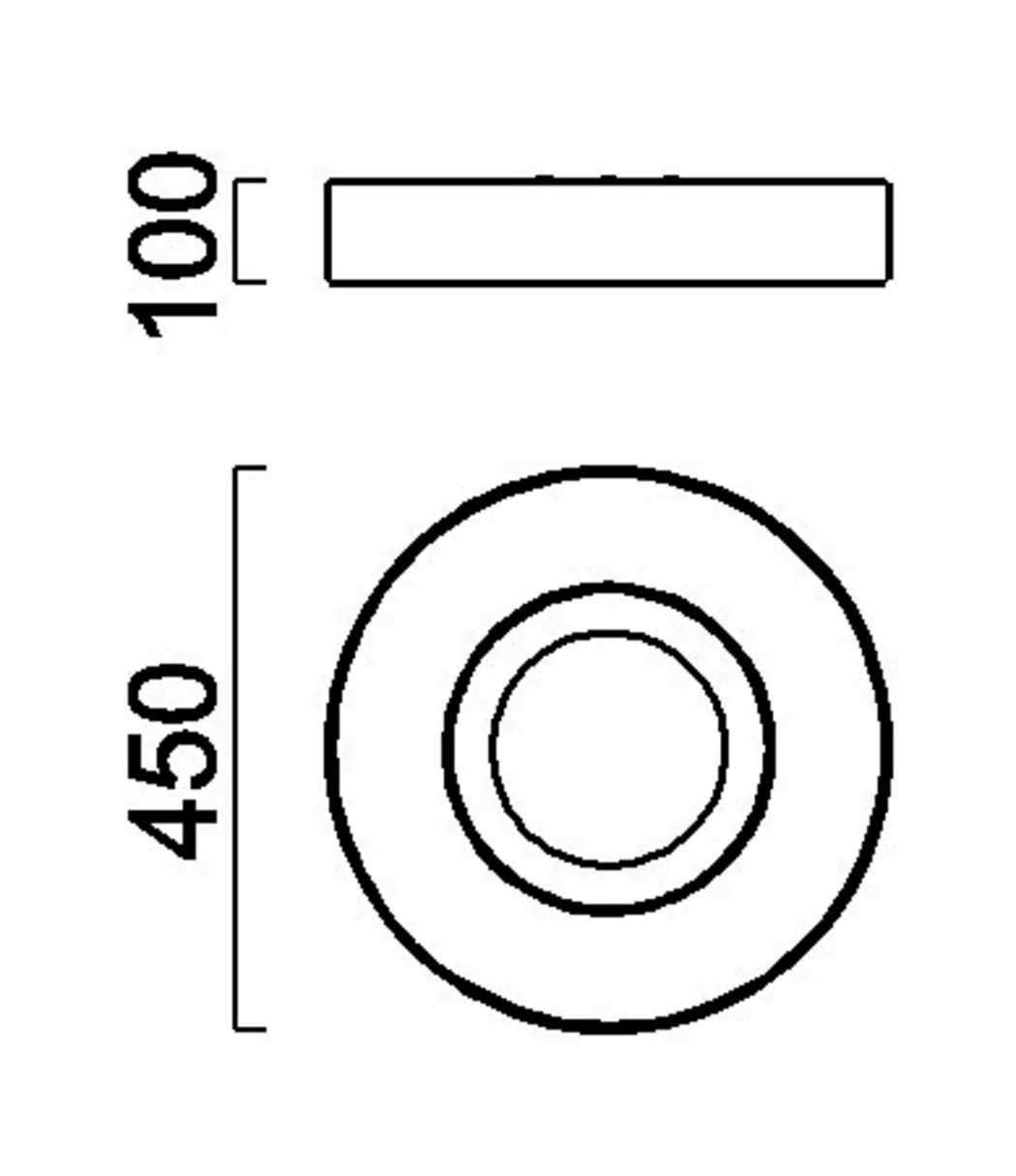 LED-Deckenleuchte Lomo