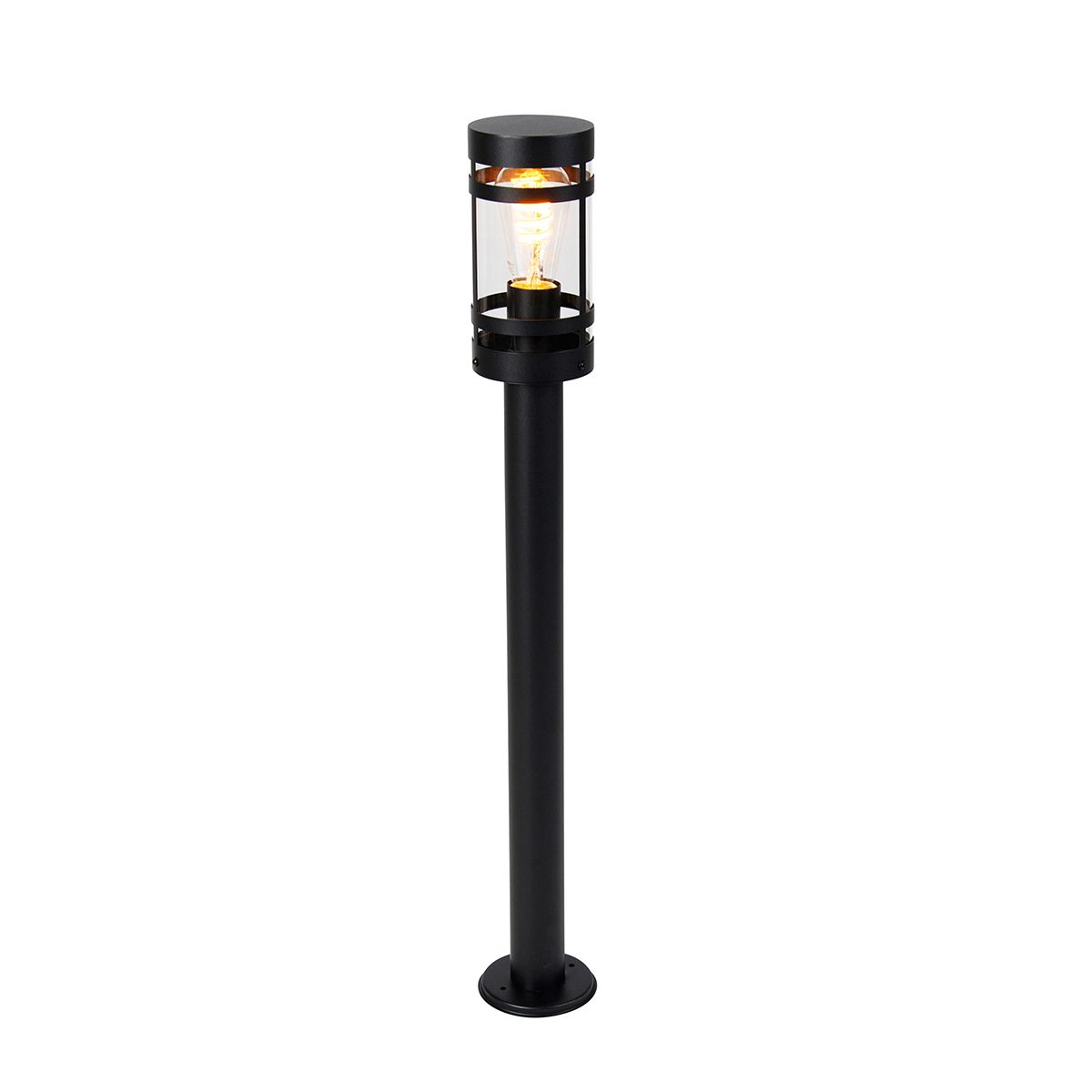 Smart buitenlamp zwart 80 cm IP44 incl. Wifi ST64 - Gleam