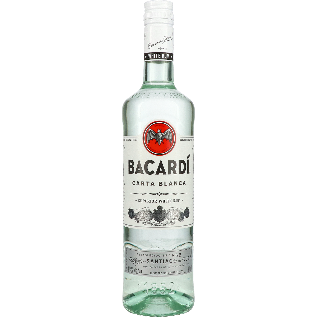 Bacardi Carta Blanca 70 cl