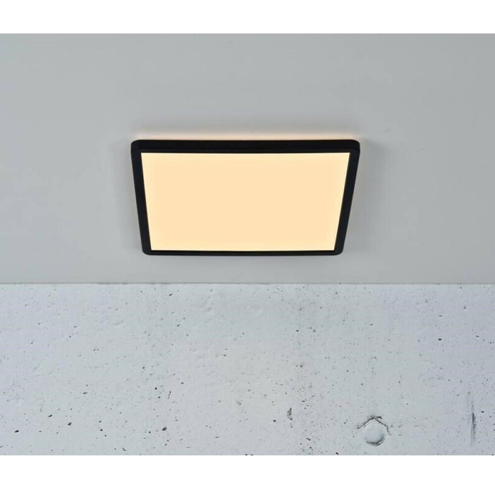 LED-PLAFOND NORDLUX OJA SQUARE SVART