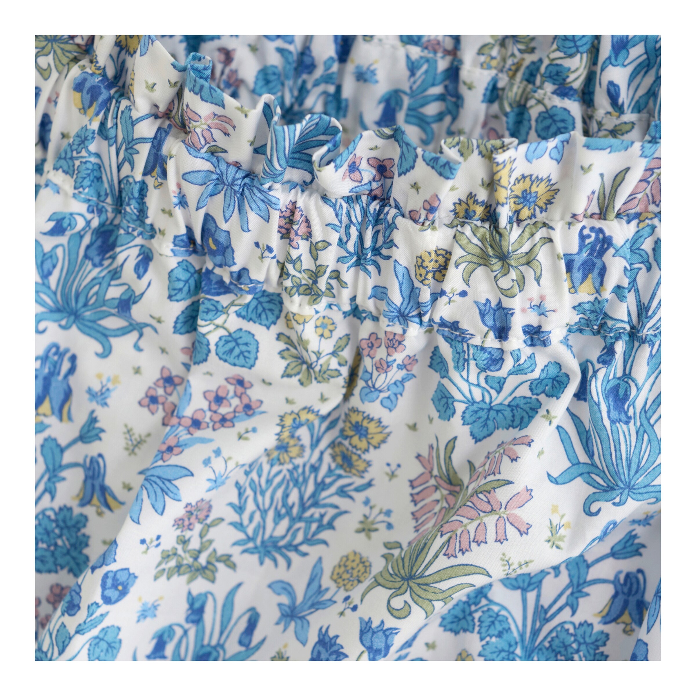 Huttelihut Liberty-Shorts Blumen natur/bunt