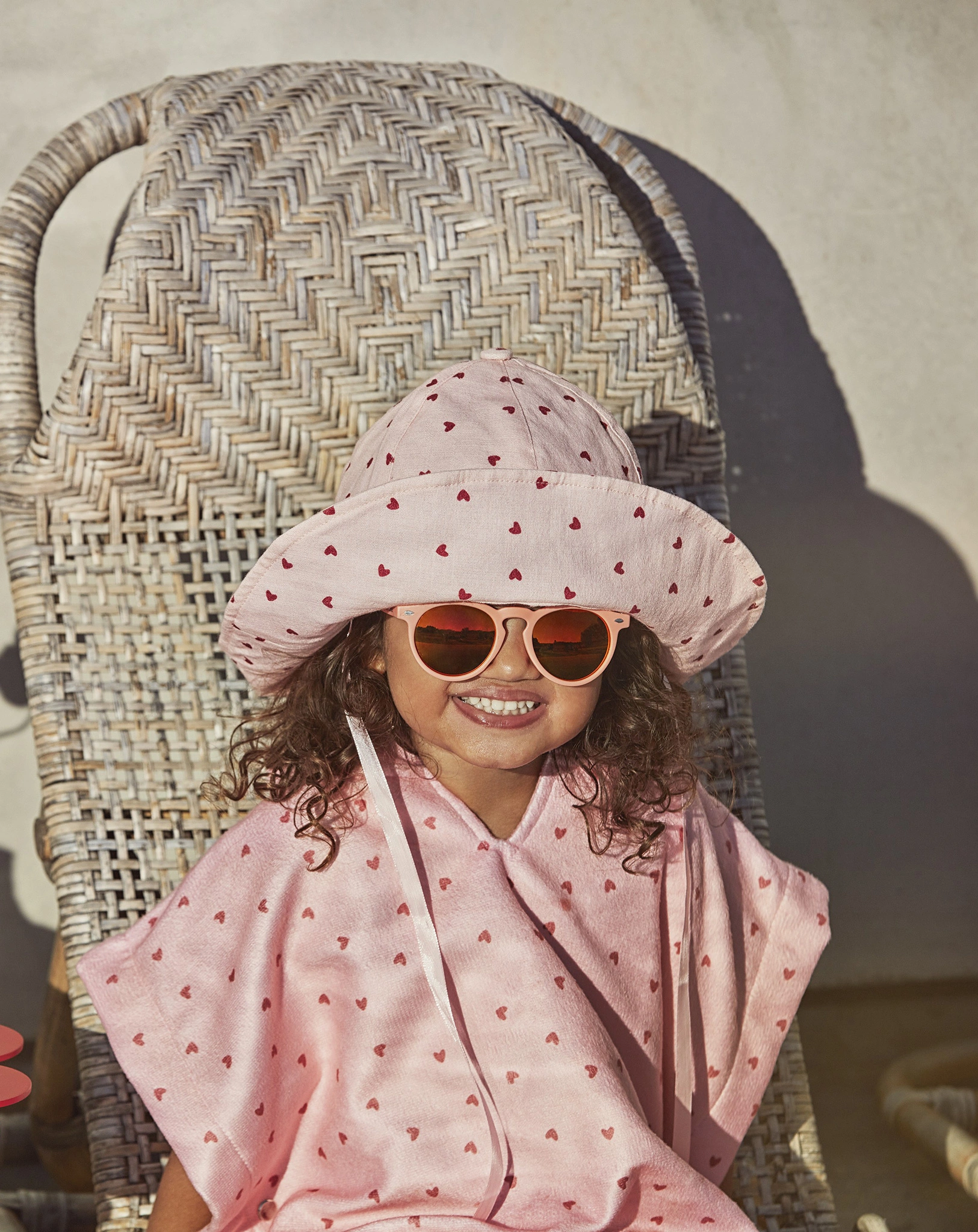 Badeponcho SWEETHEARTS in rosa