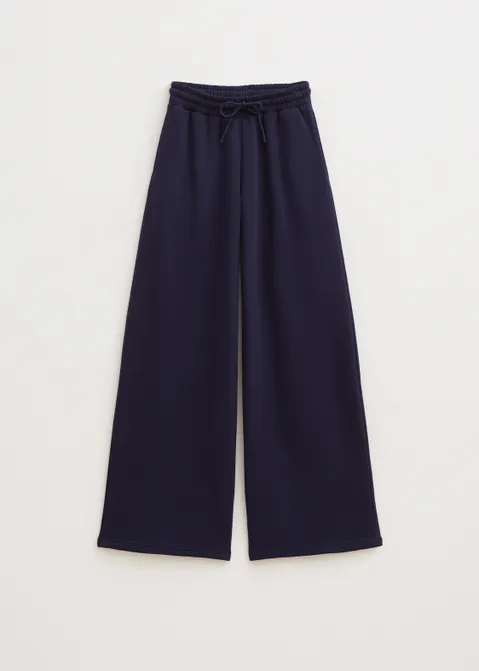Wide leg sweatpants blauw (BLW.D)