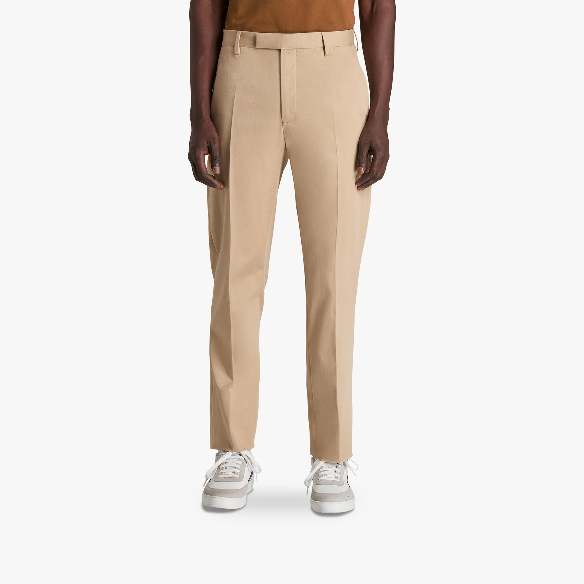 Pantalon Chino En Coton Stretch