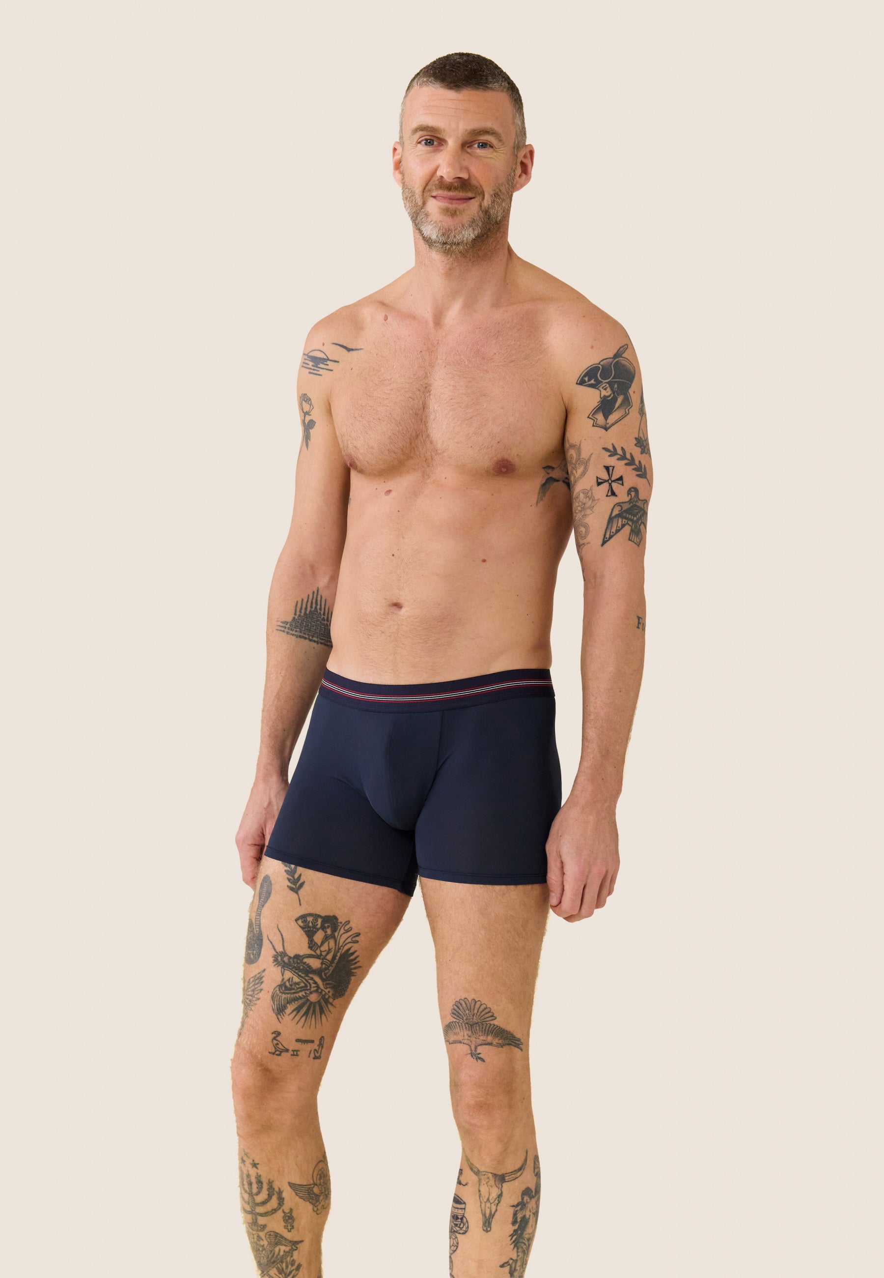 Boxer ultra léger-LIGHTslip Hugo Bleu Marine