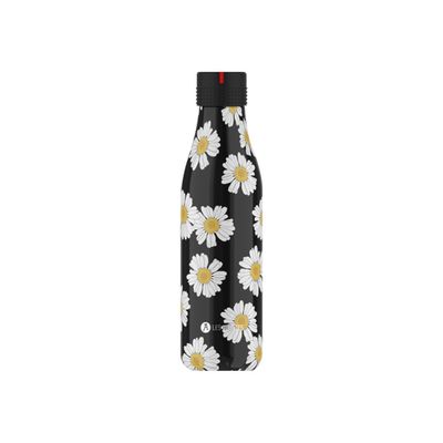 Les Artistes Paris - Gourde Bouteille isotherme 500 ml - Daisy - acier inoxydable