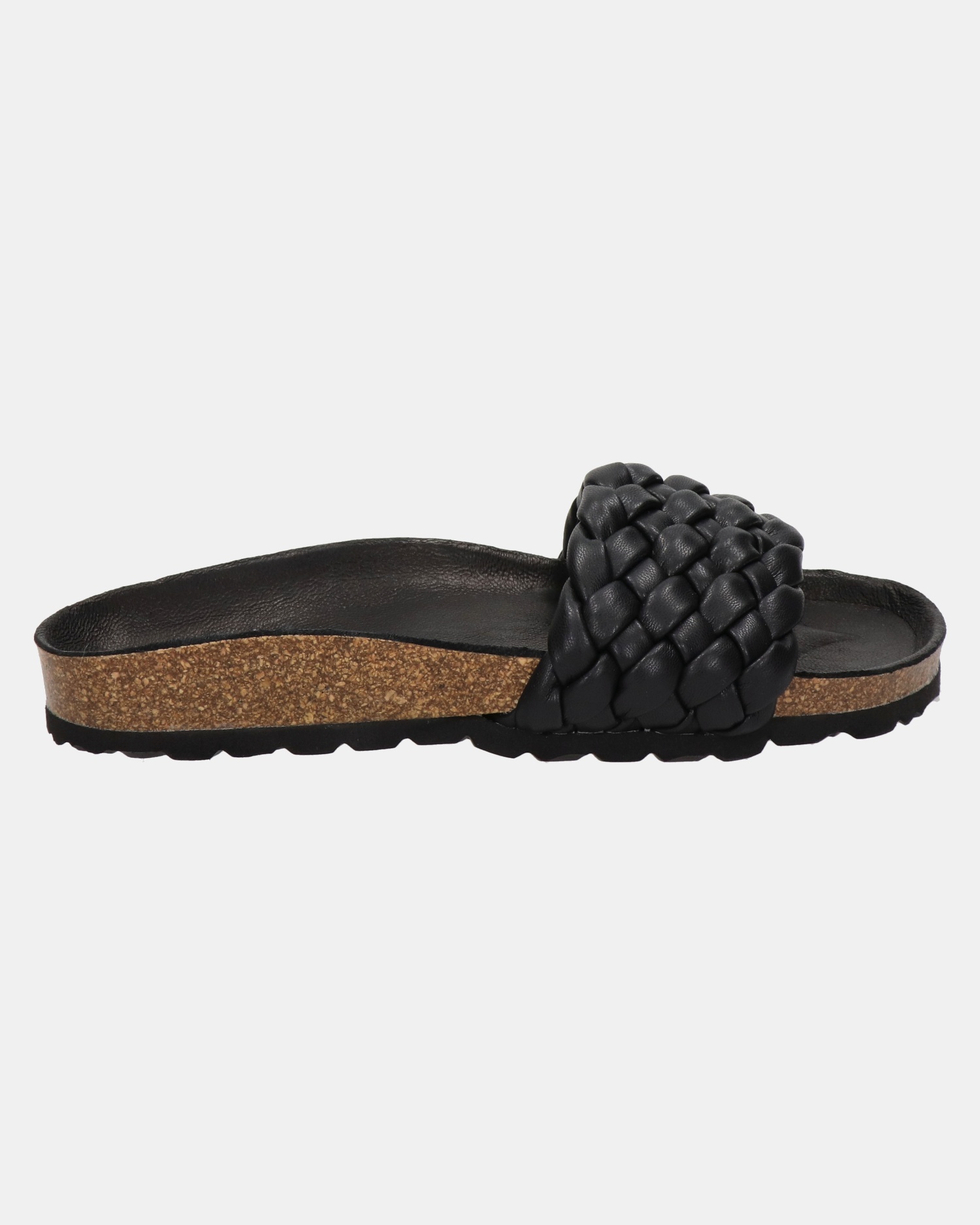 Verbenas Slippers  - zwart