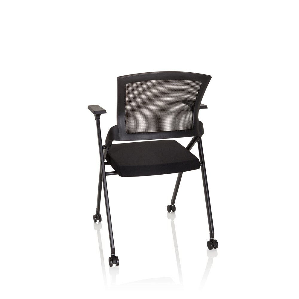 Klappstuhl PRIORITY II Stoff/Netzstoff mit Armlehnen hjh OFFICE