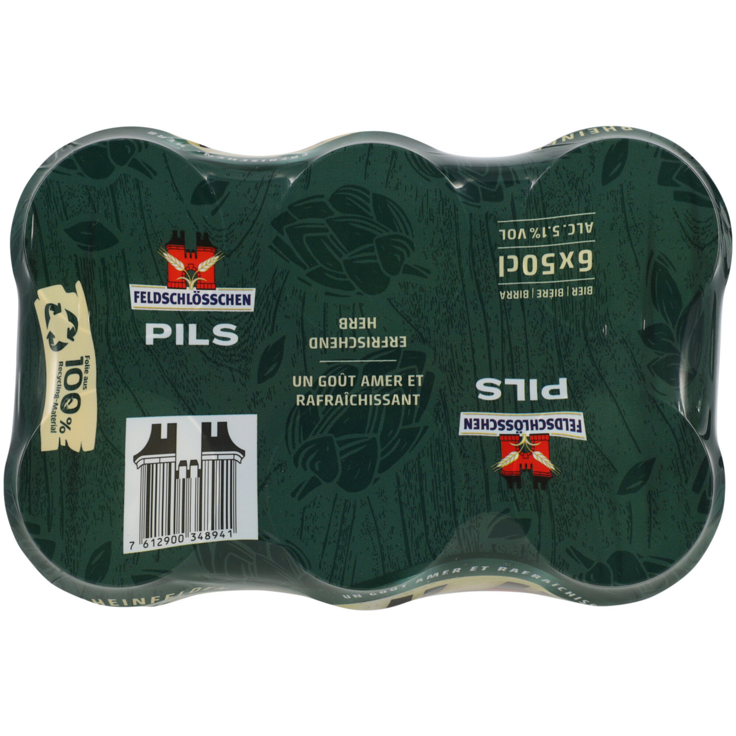 Feldschlösschen Pils Bier 6x50cl -300cl
