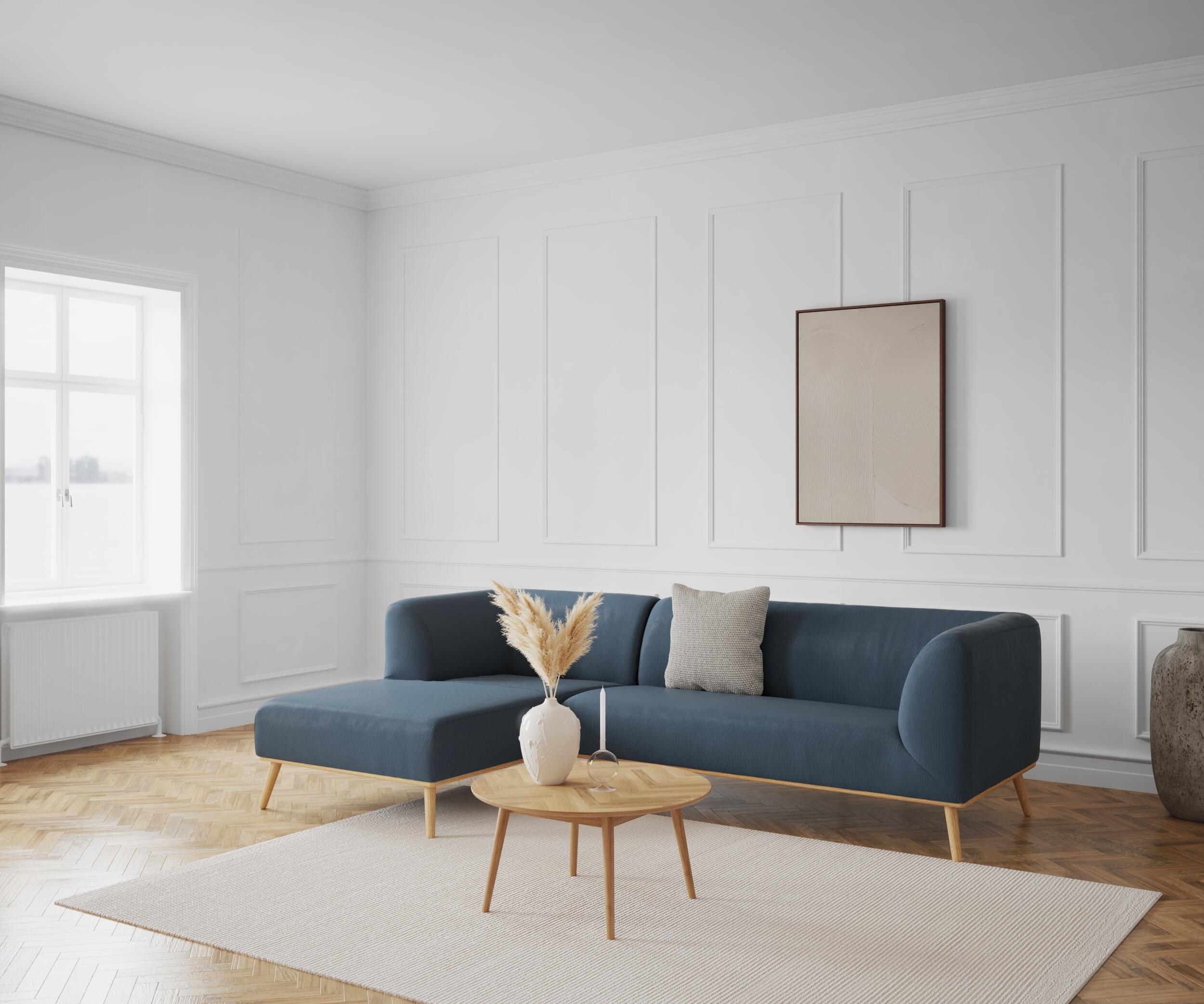 Land venstrevendt sofa med chaiselong