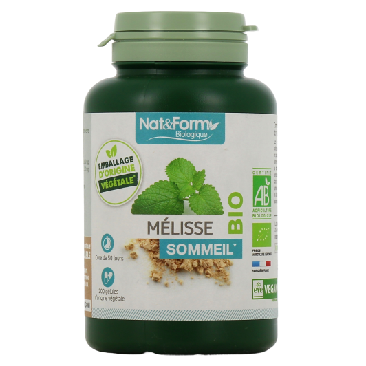 Nat & Form Mélisse Bio Sommeil
