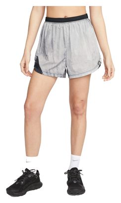 Short Femme Nike Dri-Fit Trail Repel 3in Blanc Noir