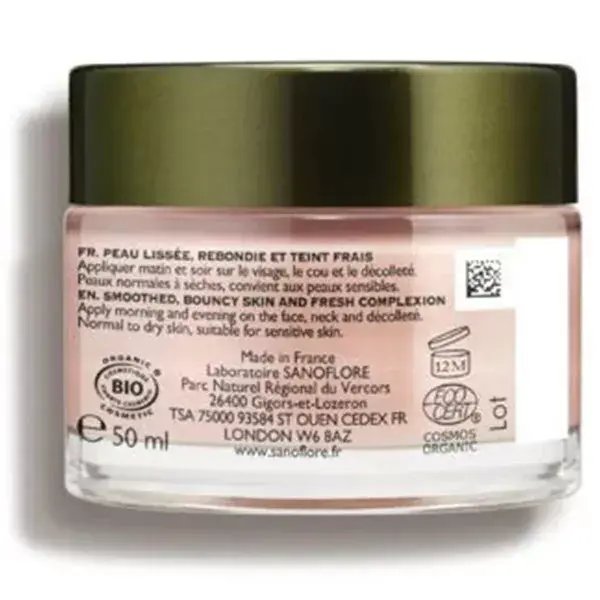 Sanoflore Crème des Reines Rose Radiance Certificado Orgânico 50ml