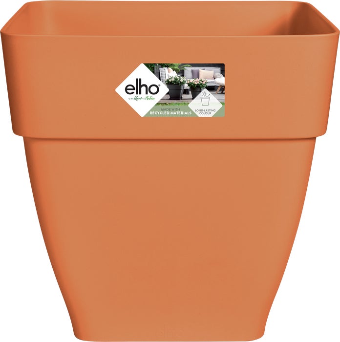 Elho bloempot Vibia Campana terracotta 28,8 x 28,8 x 28,2 cm