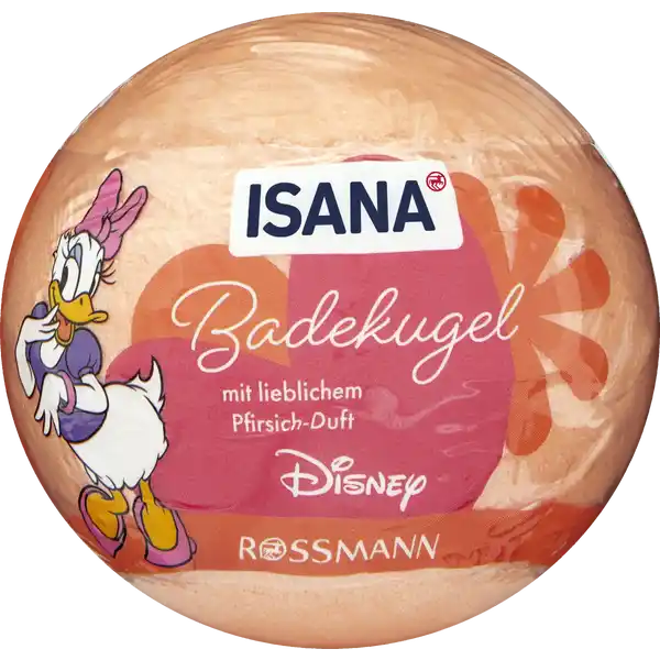Badekugel mit lieblichem Pfirsich-Duft