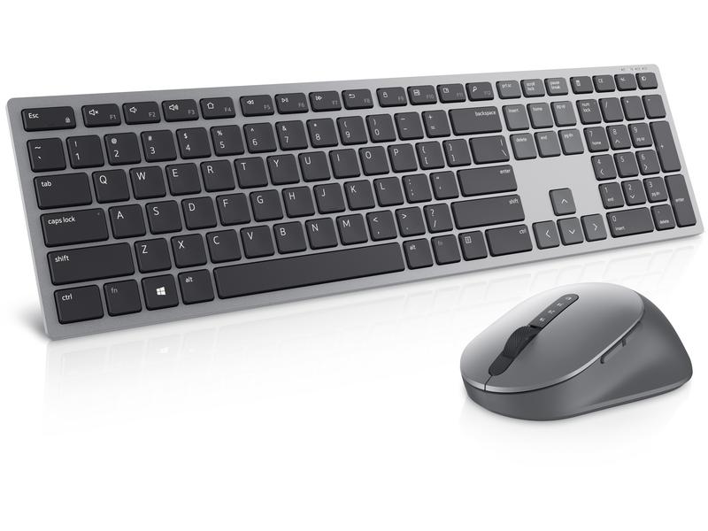 Dell Tastatur-Maus-Set KM7321W Multi-Device Wireless CH Lay Wireless-Tastatur und -Maus für bis zu drei Geräte