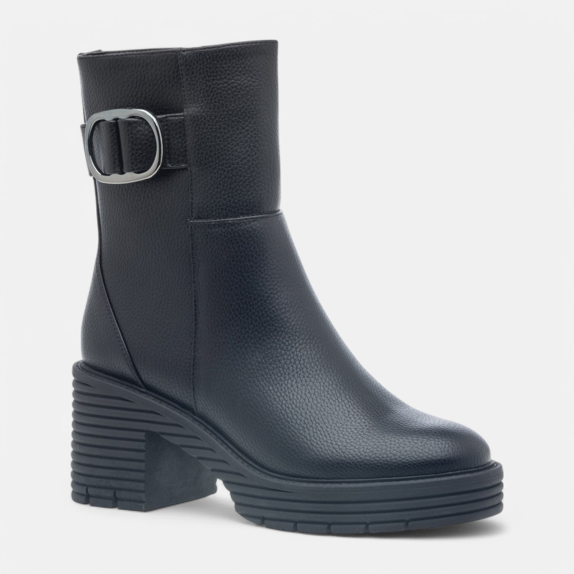 Boots à talon Femme noir