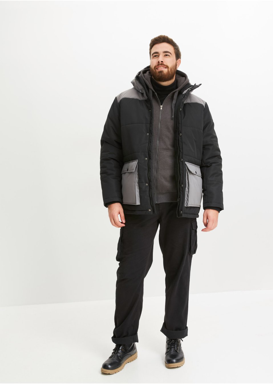 Veste matelassée à capuche