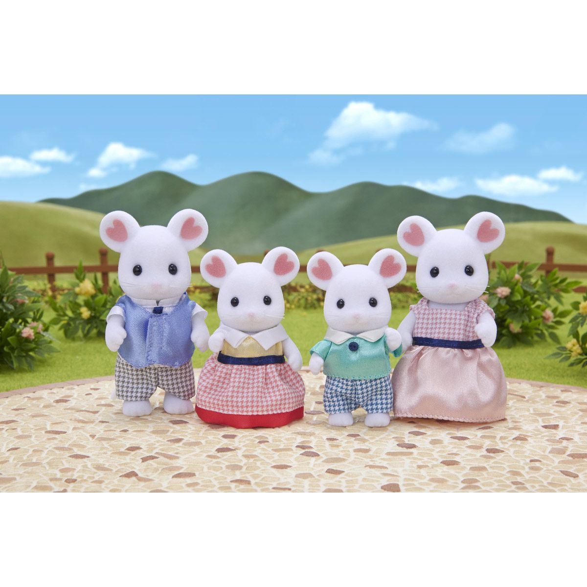 Sylvanian Families 5308 - Famille souris Marshmallow