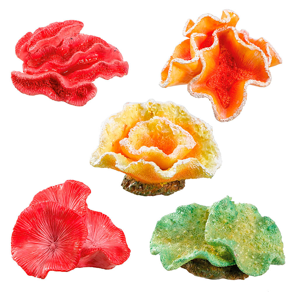 Ferplast blu 9179 mini 3 décoration résine aquariums plusieurs formes couleurs