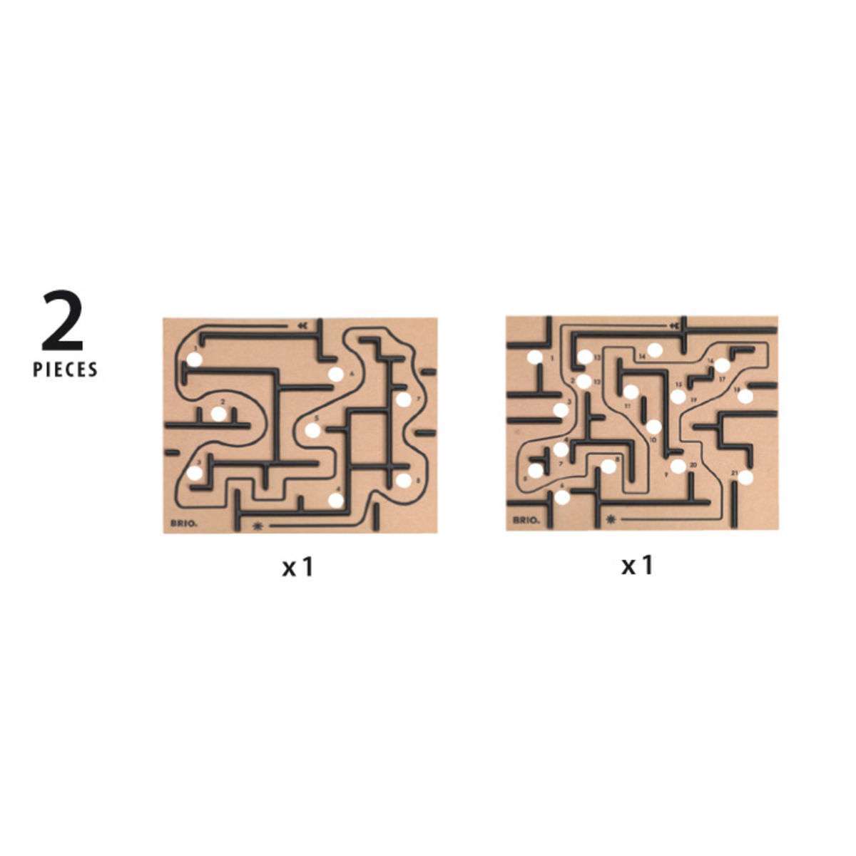 BRIO Spiel Labyrinth Ersatzplatten, 2tlg.