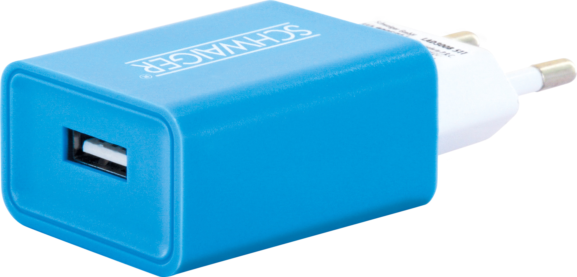 Schwaiger LAD300B 511 USB voedingsadapter - Light Blue