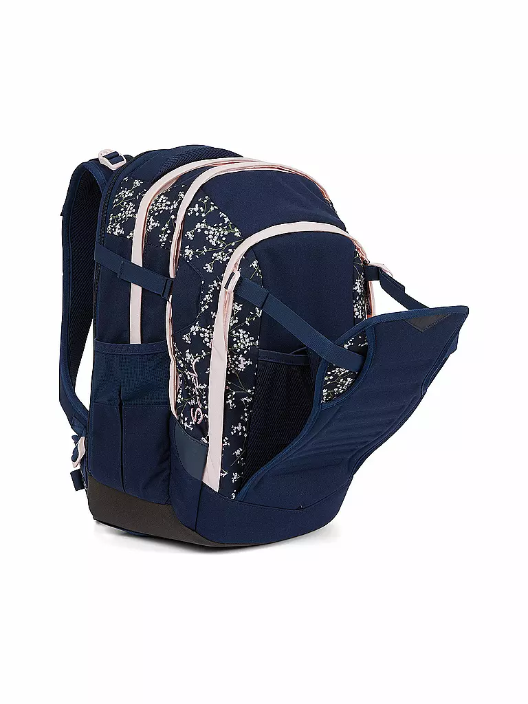 SATCH Schulrucksack Satch Match Bloomy Breeze dunkelblau