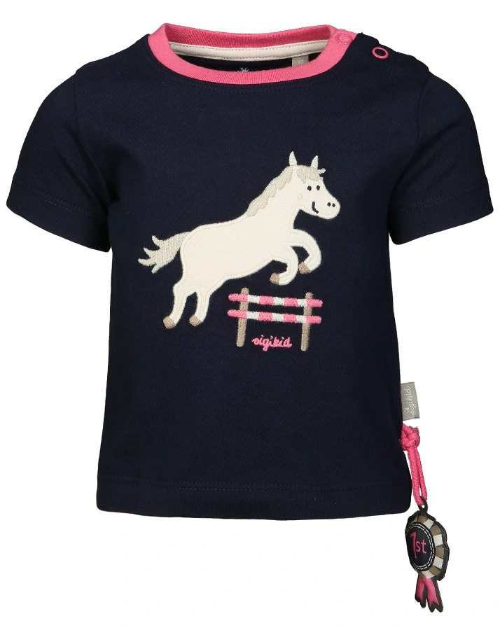T-Shirt SPARKLING PONY in dunkelblau