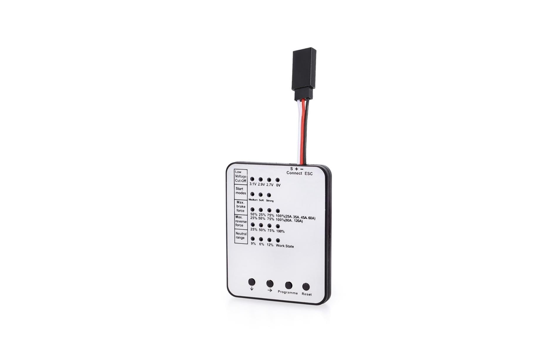 Programmierkarte für Brushless ReglerSurpass Hobby Programmierkarte