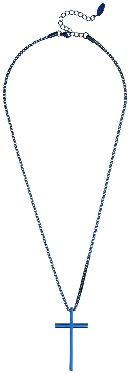 Herren Kette - Metallic Cross