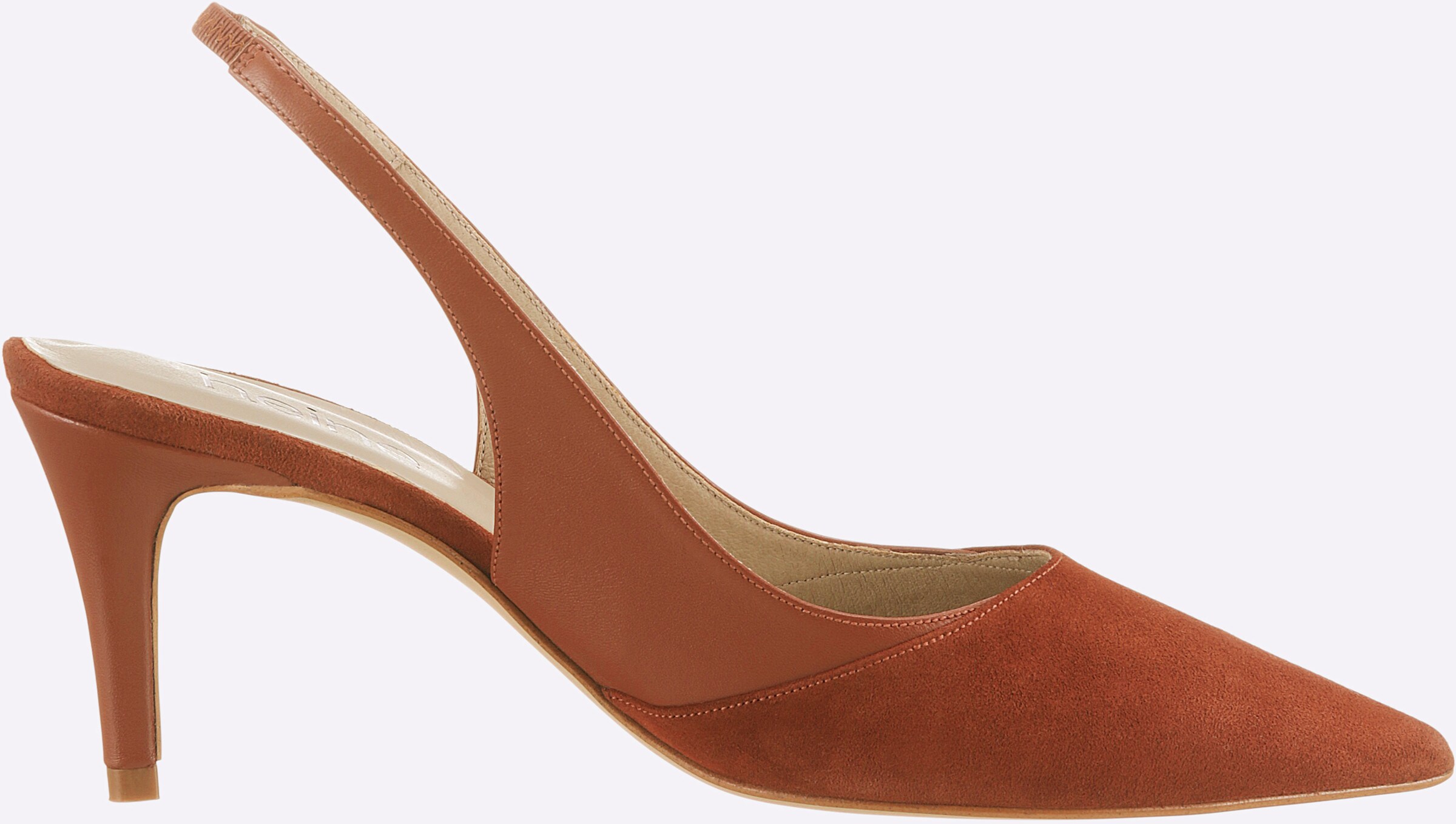 heine Slingpumps in rostrot