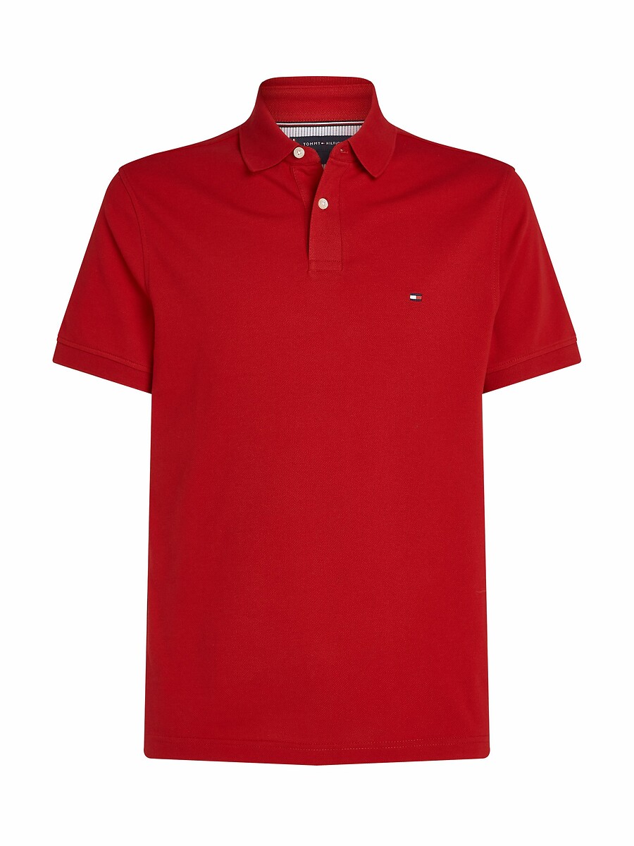 TOMMY HILFIGER<br>Polo reta e elástica, 2 botões