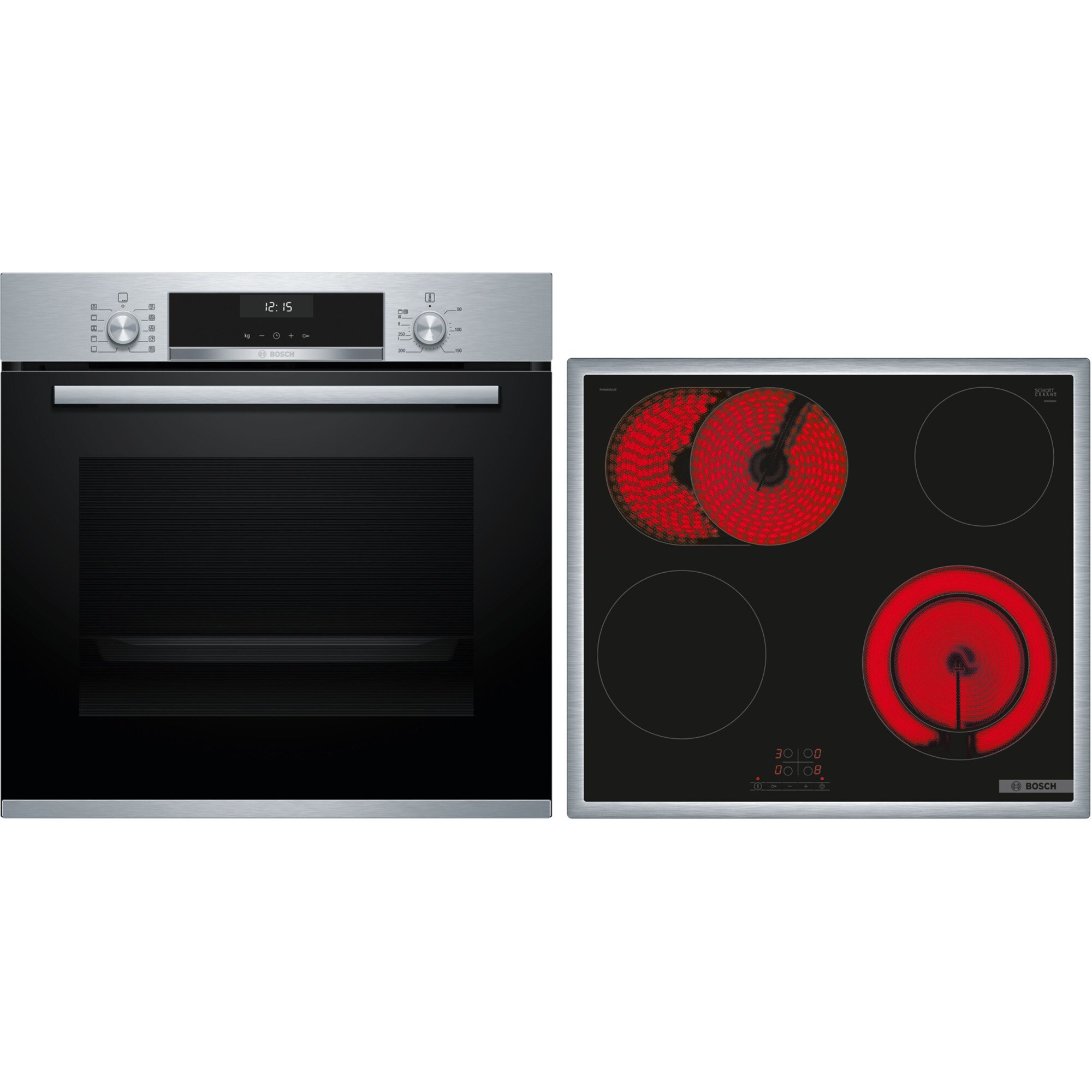 Bosch Backofen-Set HBD631CS61