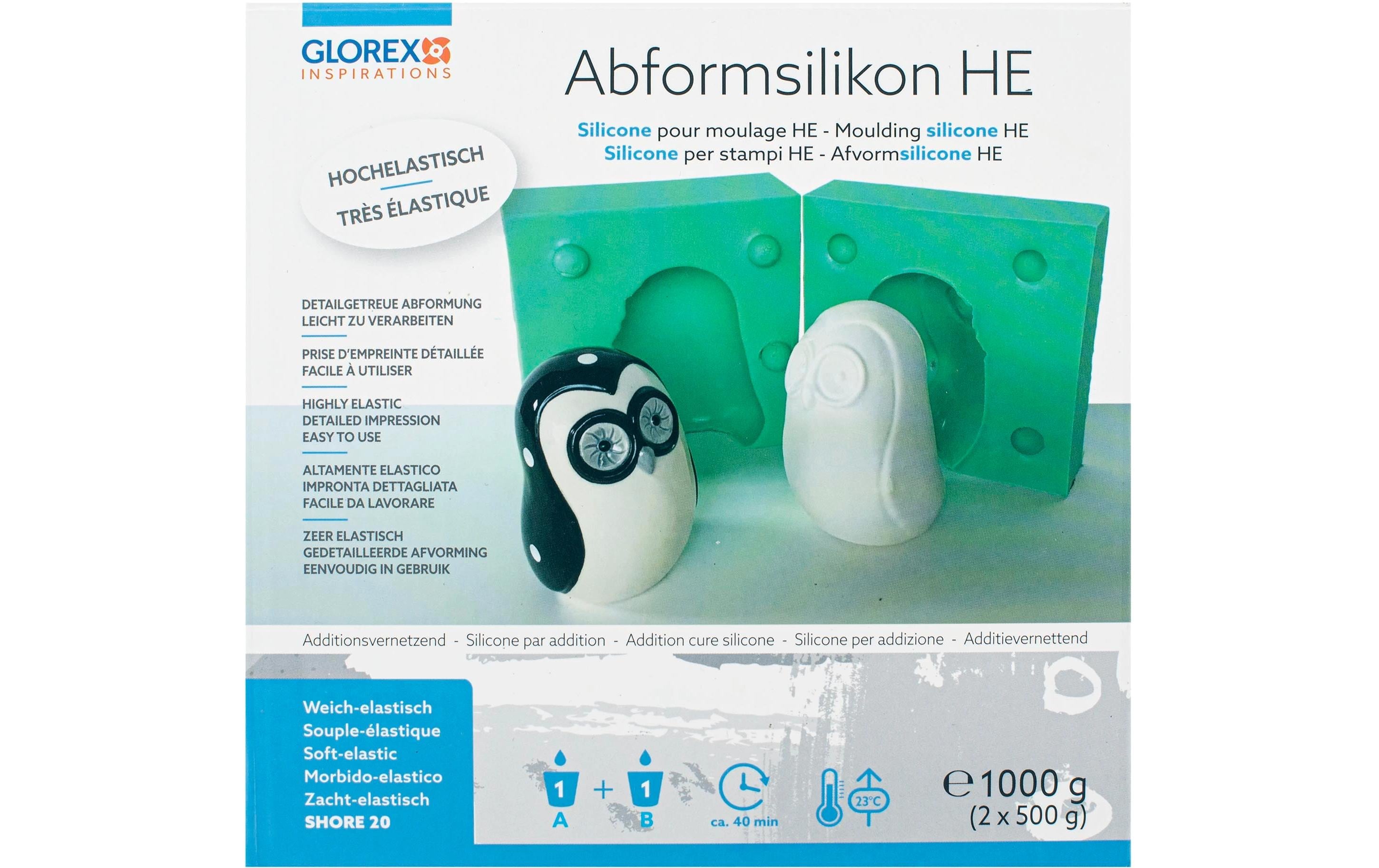 Abformmasse 2 x 500gSilikon-Modellbau