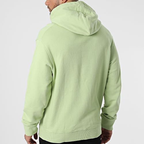 Sweat Capuche Stacked Logo 0604 Vert Clair