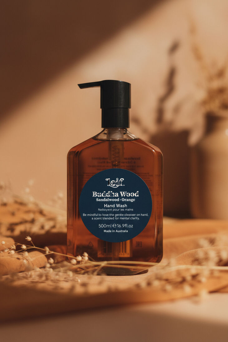 leif handverzorging buddha wood hand wash 500ml