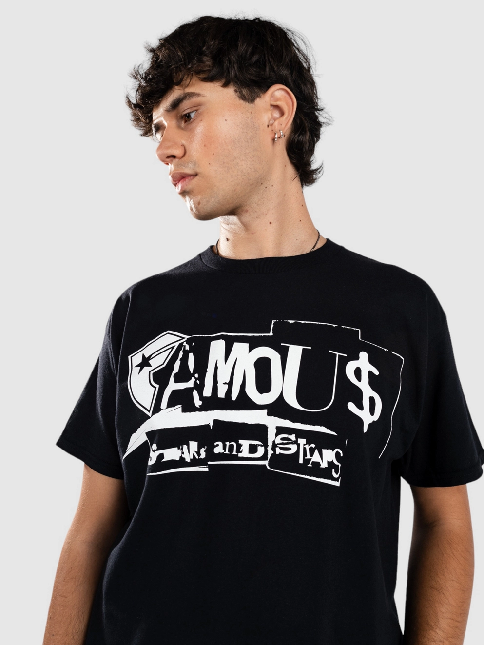 Famous Stars And Straps Cut N Paste T-Shirt black