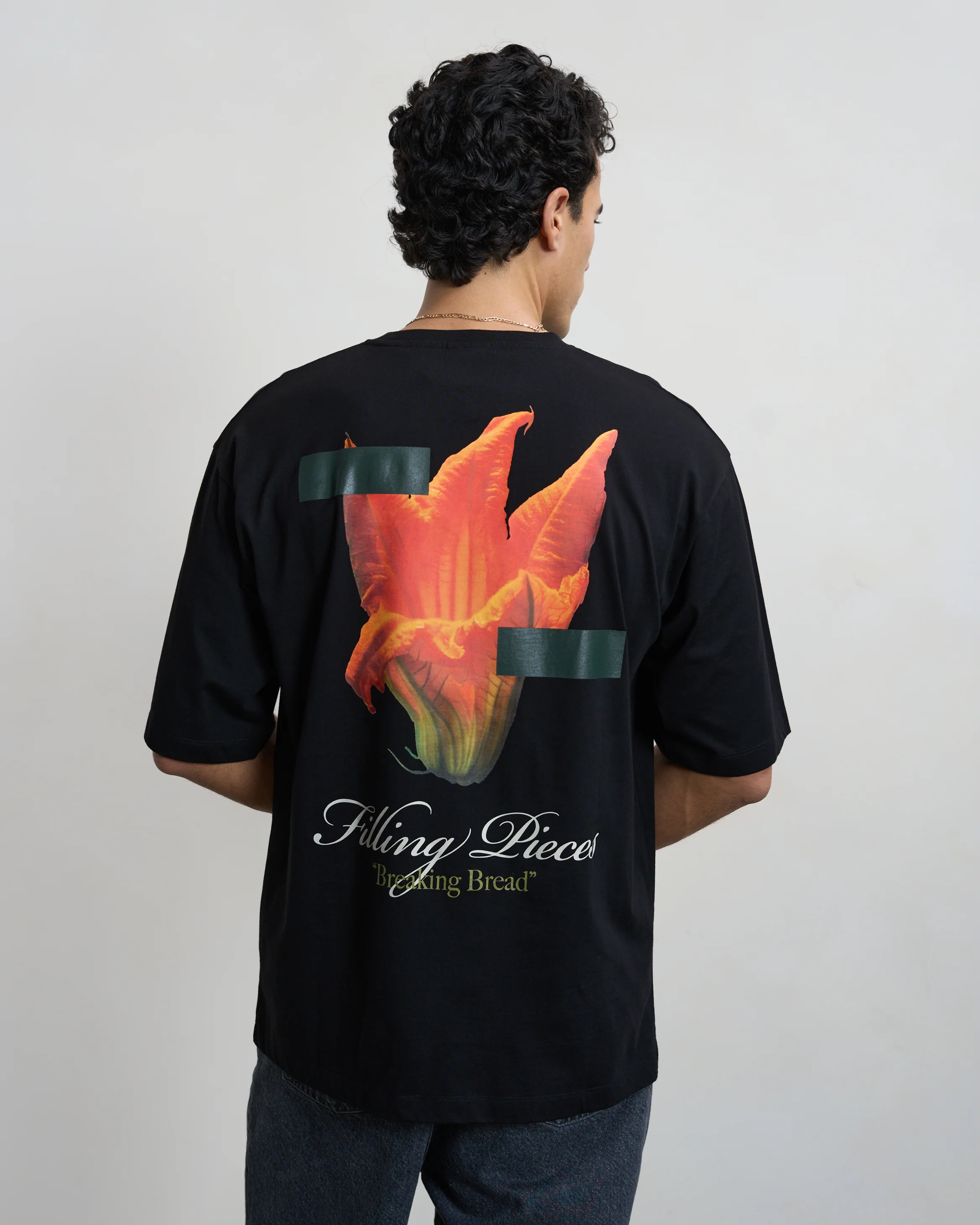 T-shirt Boxy Zucchini Black