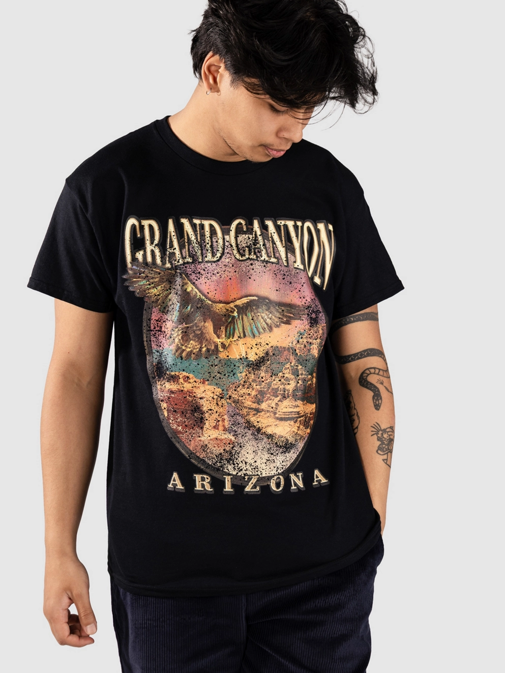 Dravus The Grandest Of Canyons T-Shirt black