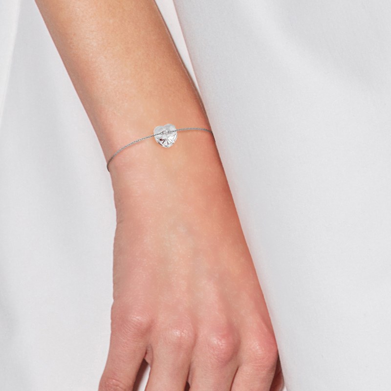 Bracelet - Coeur cristal - Argent 925