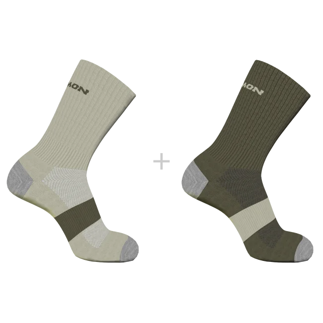 EVASION CREW 2-PACK  Socken Unisex