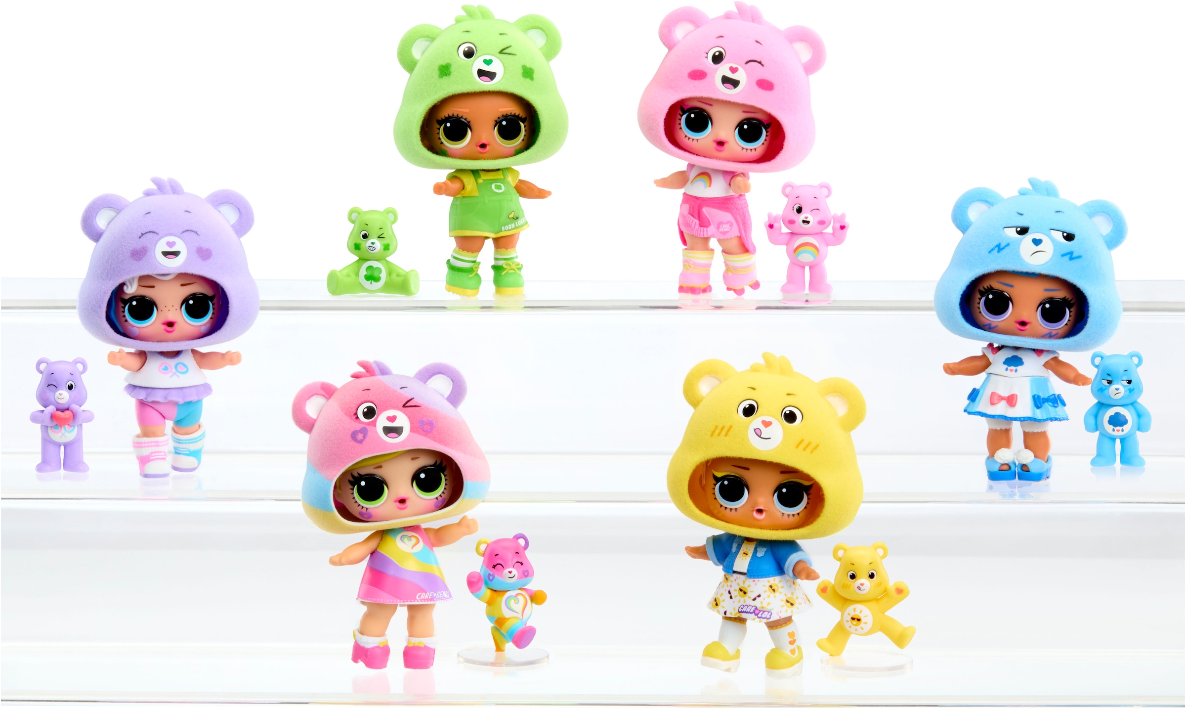 L.O.L. SURPRISE! Anziehpuppe »L.O.L. Surprise Loves Care Bears Tots« Sortierte Lieferung