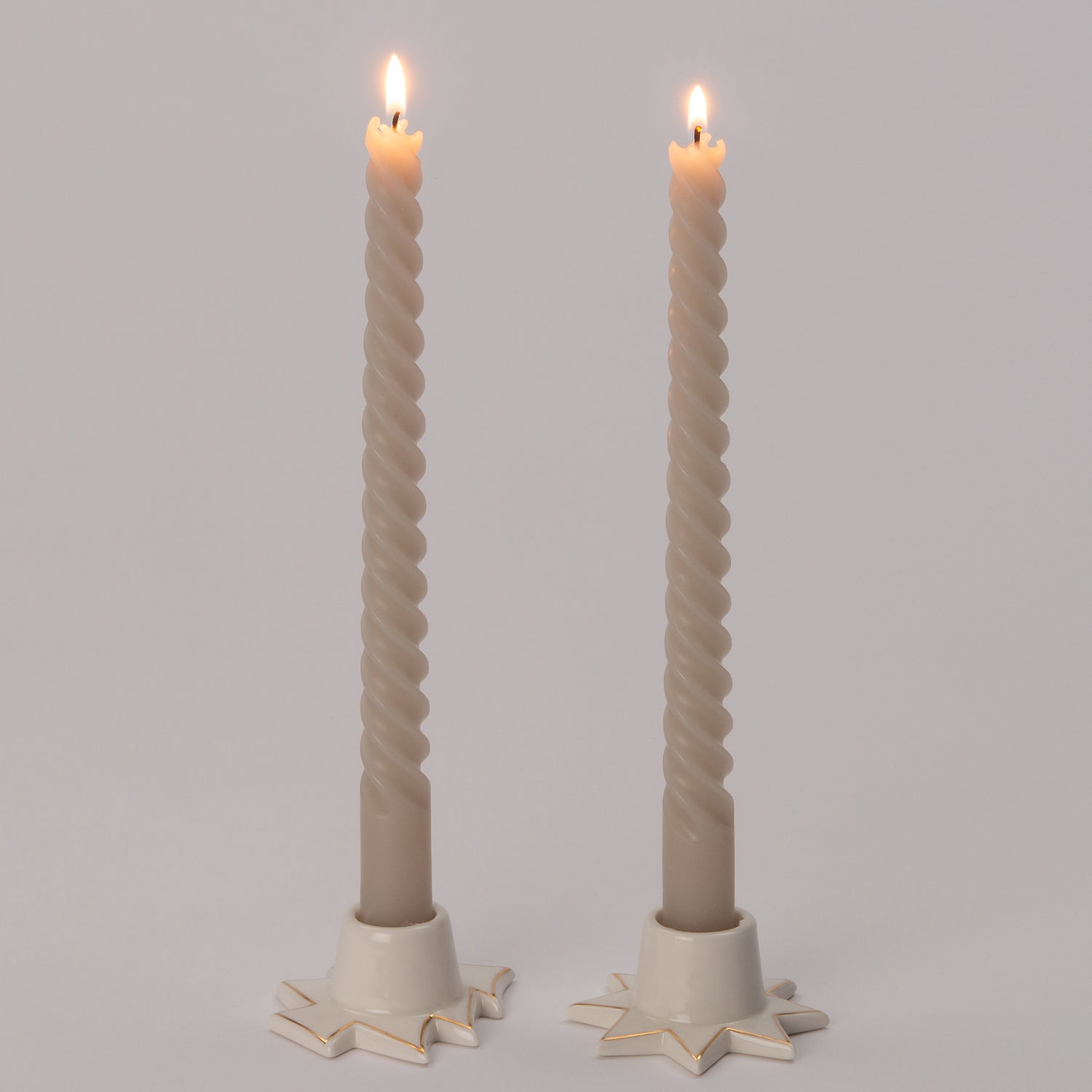 Intratuin kandelaar kerstboom crème 7,9 x 6,8 x 3 cm