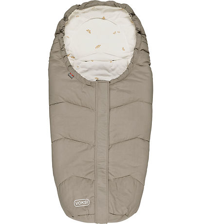 Voksi Fußsack - Move Light - 85 cm - Dark Sand Flügel