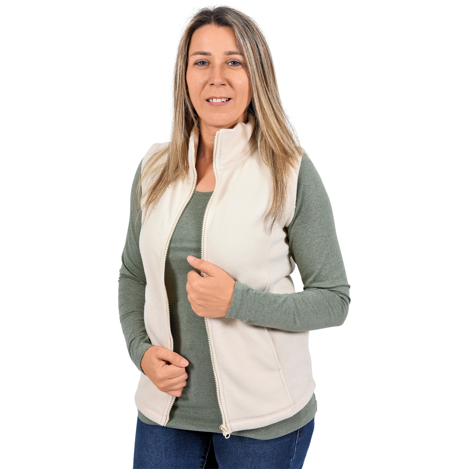 Damen-Polarfleece Weste