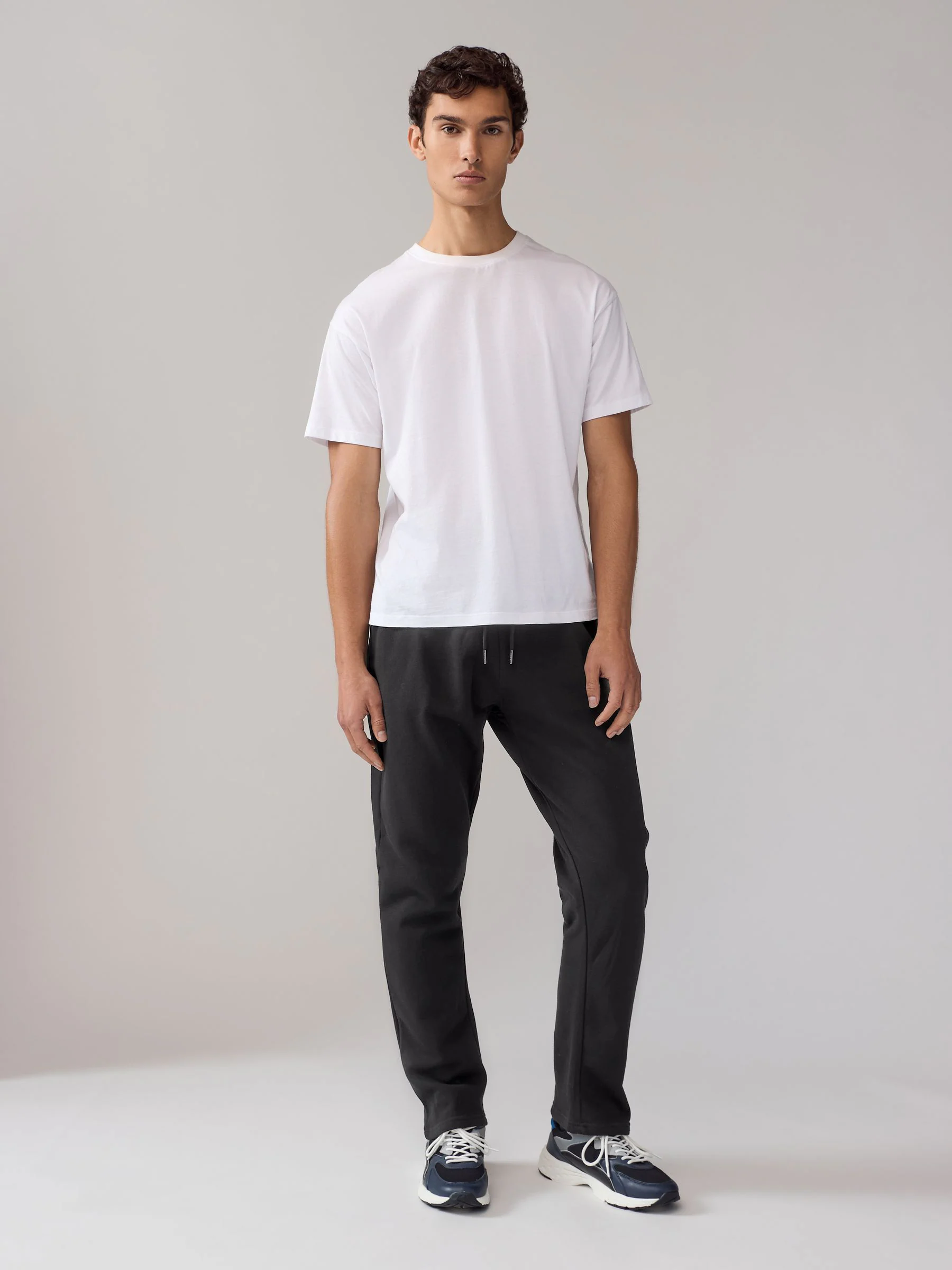 Zwart/marineblauw - Heavyweight Joggers 2 Pack