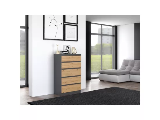 Commode Malwa M5 ANTHRACITE ARTISAN