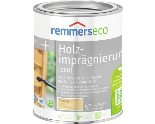 REMMERS ECO houtimpregnering kleurloos 0,75 l