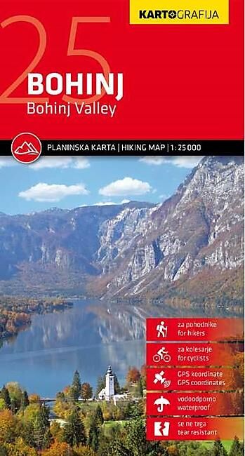 KARTO - BOHINJ 1 25 000