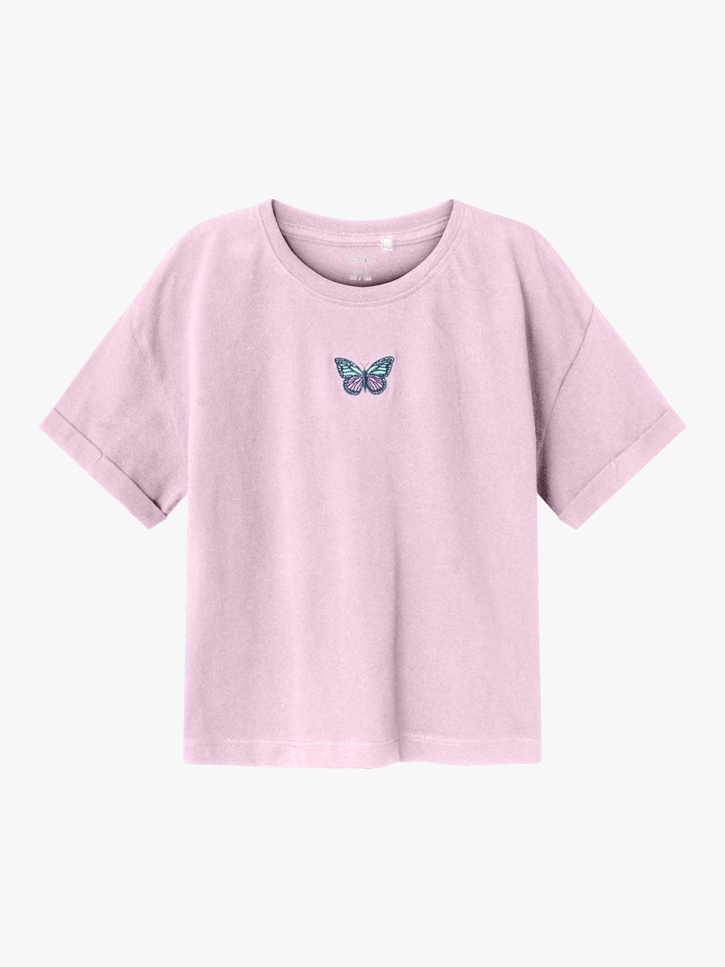 Kustine Short Sleeve Loose Short Top